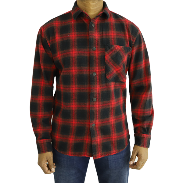 Men's woven shirt sample, style TWAR-226